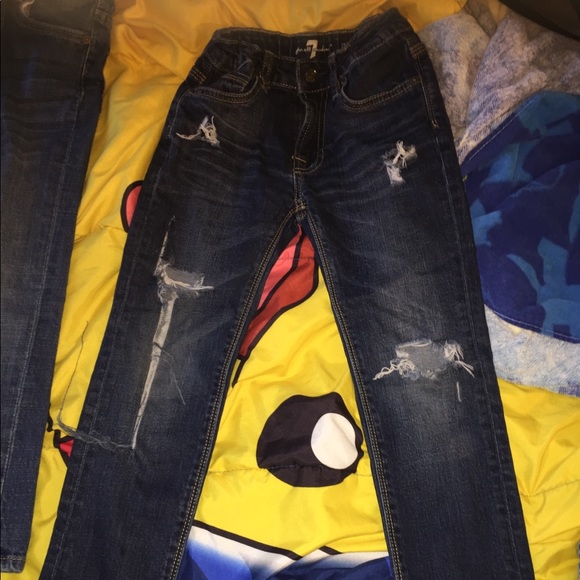 Trues & 7’s jeans sizes 4/6 great condition - Picture 8 of 8